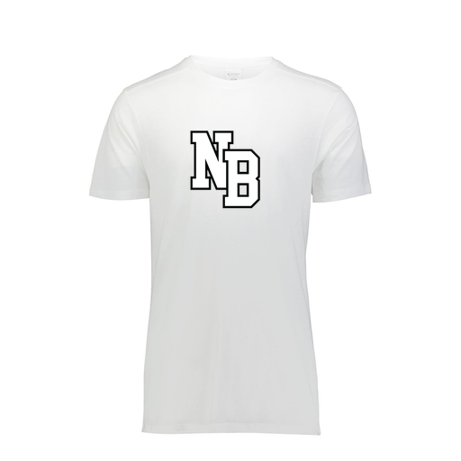 [FTSCUBWH-YS-LOGO3] Decker Youth Tri-Blend T-Shirt - Short Sleeve (Youth S, White, Logo 3)