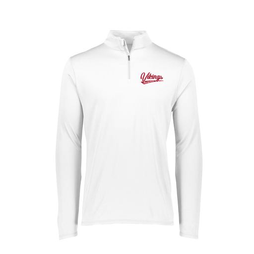 [FTLQFLWH-FAXS-LOGO2] Decker Women's Flex-Lite 1/4 Zip Shirt (Female Adult XS, White, Logo 2)
