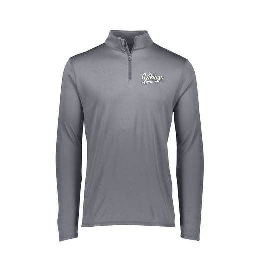 [FTLQFLGY-FAXS-LOGO1] Decker Women's Flex-Lite 1/4 Zip Shirt (Female Adult XS, Gray, Logo 1)