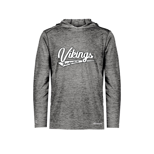 [FOLHCGBK-AS-LOGO1] Decker Men's Charge Hoodie (Adult S, Black, Logo 1)