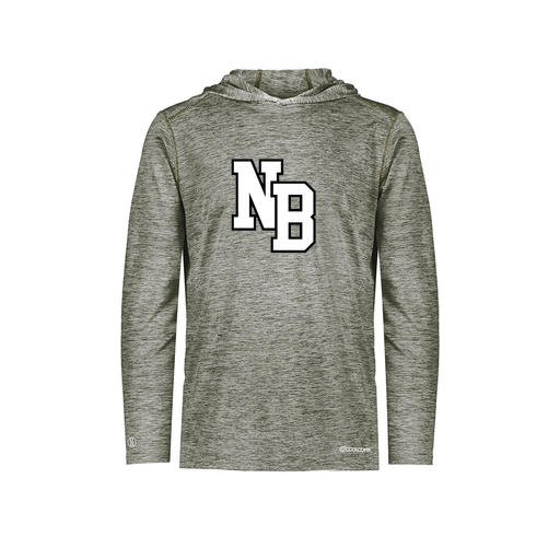 [FOLHCGGY-AS-LOGO3] Decker Men's Charge Hoodie (Adult S, Gray, Logo 3)