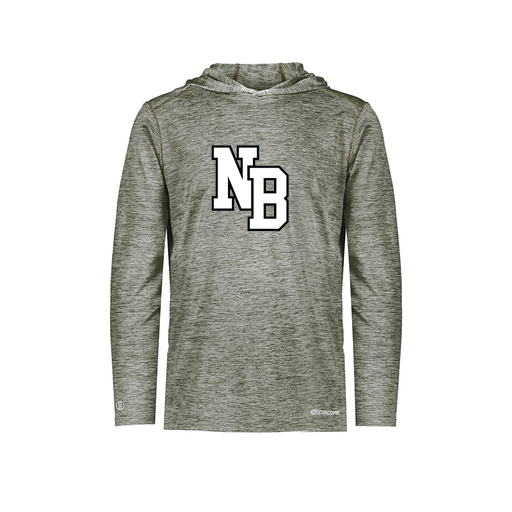 [FOLHCGGY-YS-LOGO3] Decker Youth Charge Hoodie (Youth S, Gray, Logo 3)